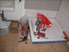 ....und bald wird geduscht.