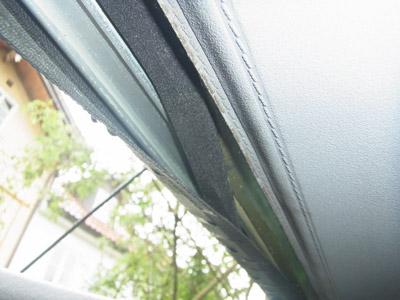 Berlingo-Verdeck löst sich vorne