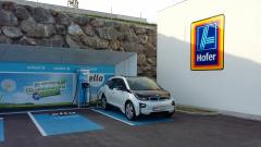 BMW i3 bei Aldi