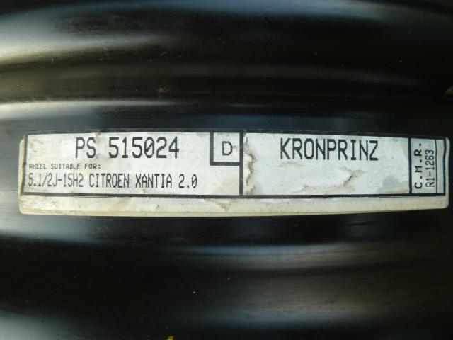 4 neue Felgen für Xantia 5 1/2 J 15 H2, 5,5 x 15