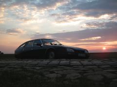 Citroen CX TRS bei Abendsonne