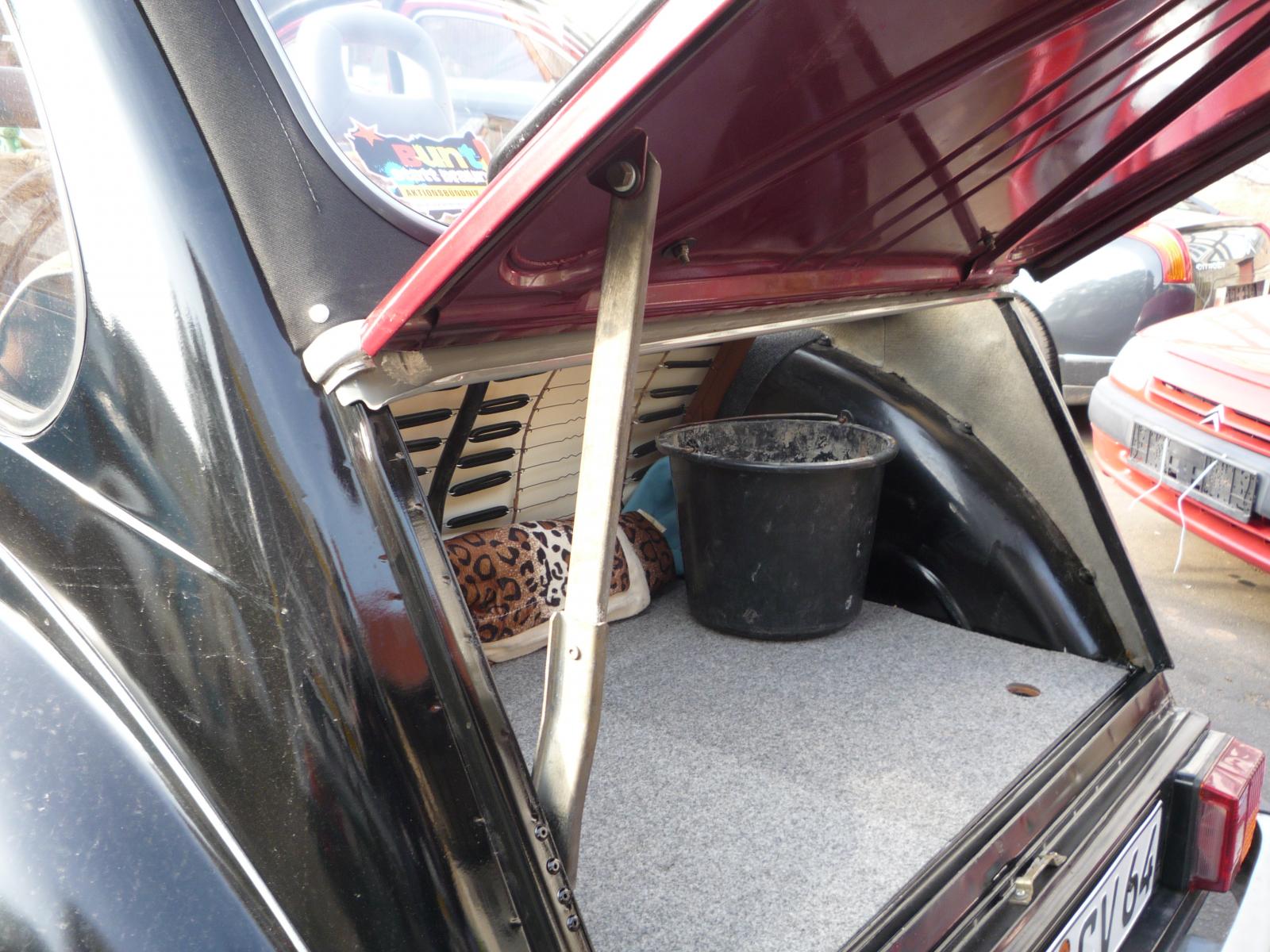 Alternativer Heckklappenhalter 2CV