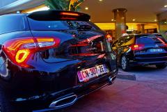 DS5 und C5 als Taxis in Cannes