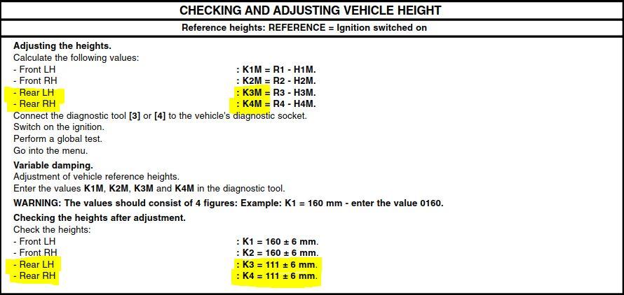 C5III Blue HDI: Höhensensor hinten: Wert nicht gültig - C5, C6, C-Crosser,  DS5 - André Citroën Club