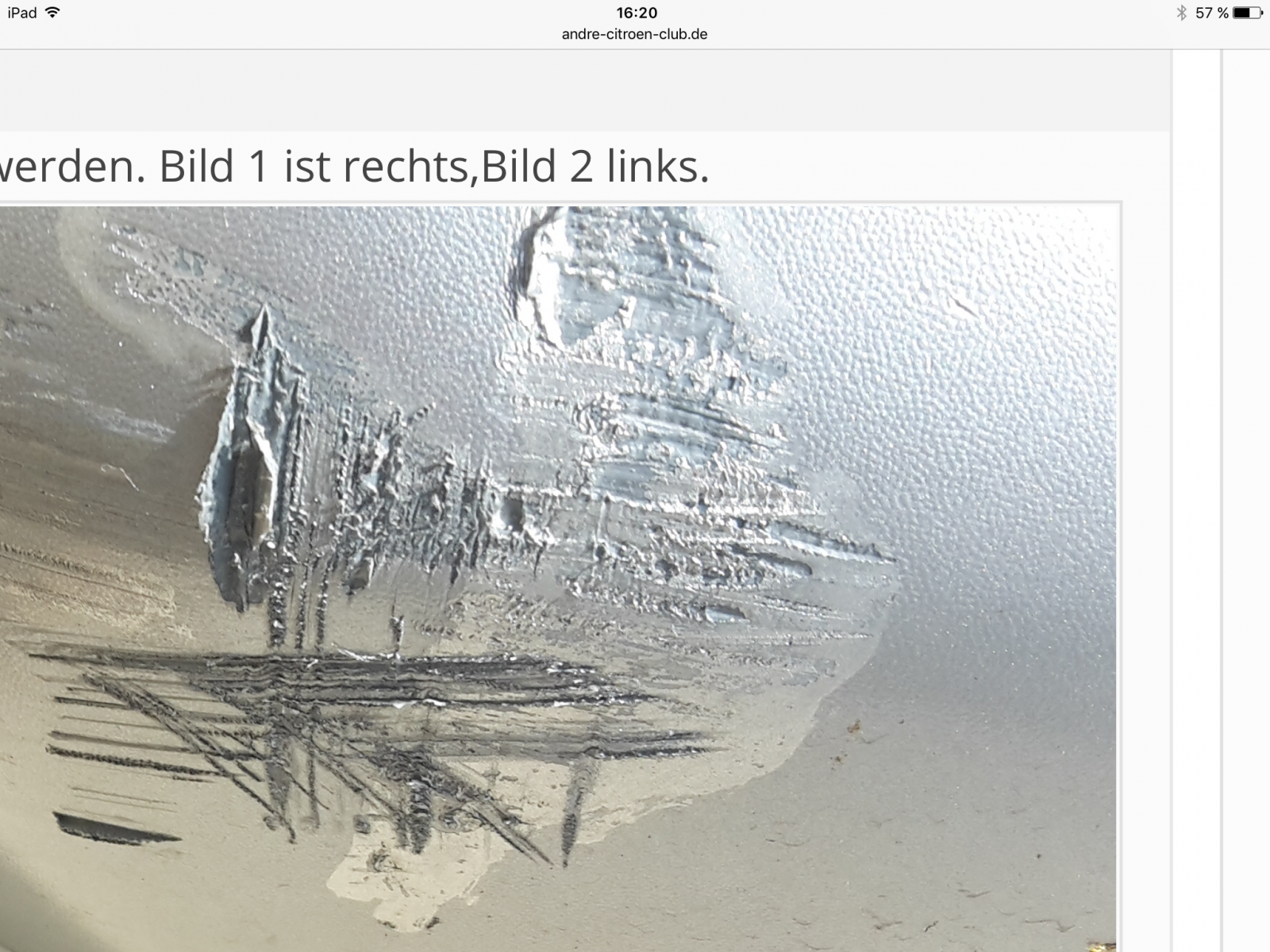 Hilfe zur Beilackierung