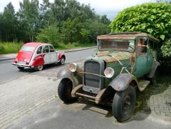 Dolly und Citroën-Oldie