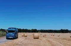 Jumper-Umbau imKornfeld, Frankreich,2022